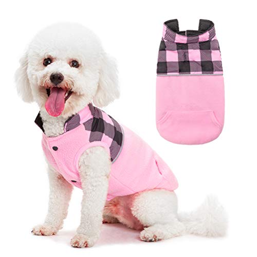 Dogs and Cats Vest Winter Coat with Water-Proof Side