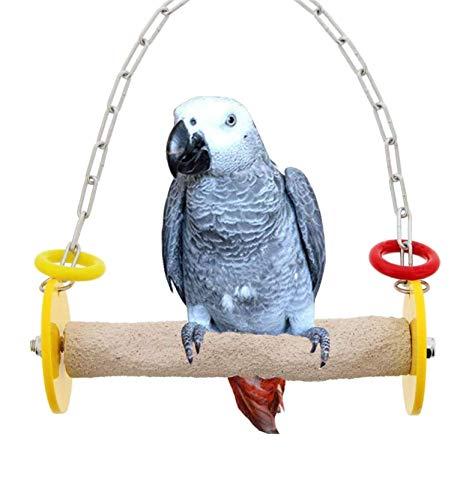 Sweet Feet and Beak Roll Swing and Perch Bird Toys