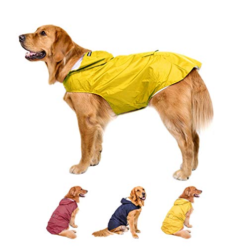 Waterproof Pet Raincoats for Dogs with Hoodies