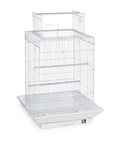 White Clean Life Playtop Cage