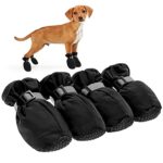 Dog Paw Protectors with Reflective Straps