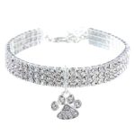 RayMinsino Pet Collar with Diamonds