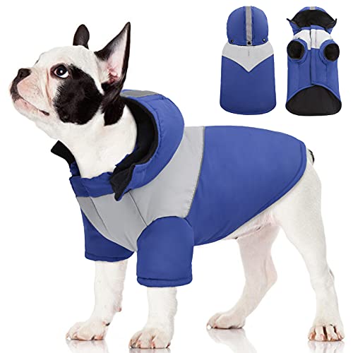 Snowproof Pet Fleece Lined Warm Dog Jacket