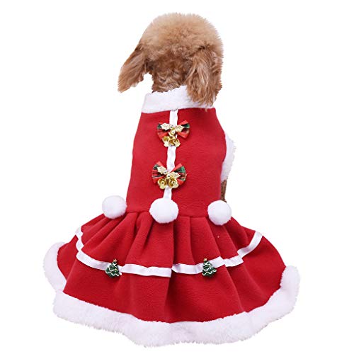 Cute Christmas Dog Clothes Vest Puppy