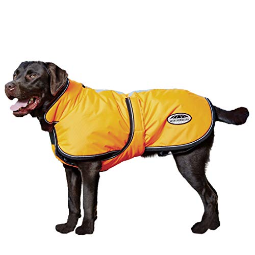 Dog Coat Reflective Parka Orange