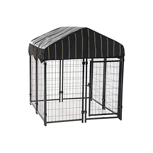 Dog Pet Resort Kennel with Cover