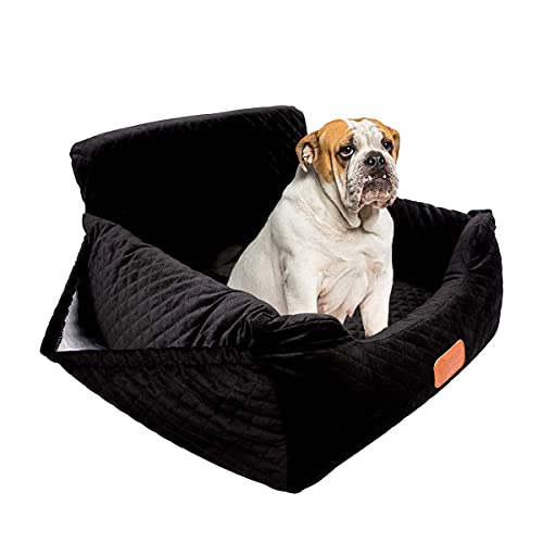 Dog Car Seat Pet Booster Seat with Pocket