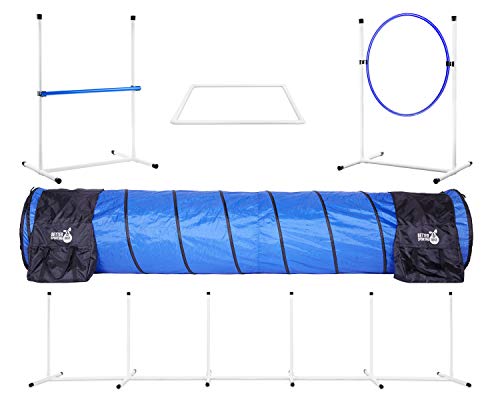 Complete Starter Agility Set for Dogs Tunnel