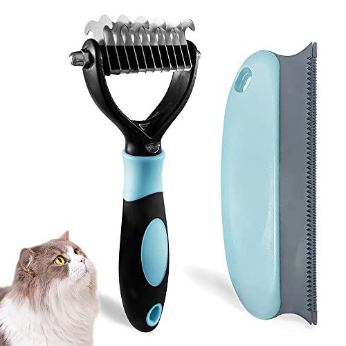 LUKACY Cat Brush for Shedding and Grooming