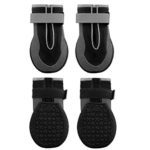 KYEESE 4Pcs Dogs Shoes Waterproof Anti-Slip