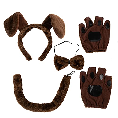 5 Pcs Animal Dog Puppy Costume Accessories Set