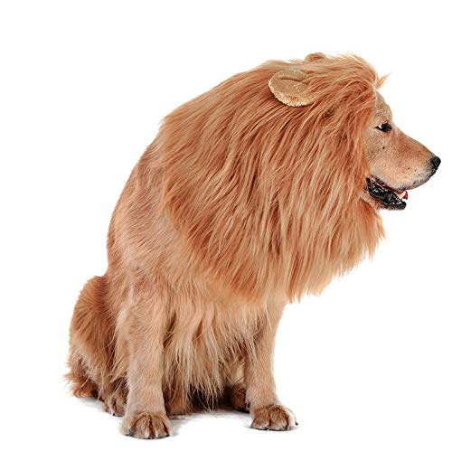 Lion Wig Suitable Medium to Large Sized Dogs Costume