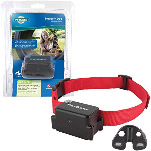 Fence Collar Stubborn Dog Receiver Collar Only