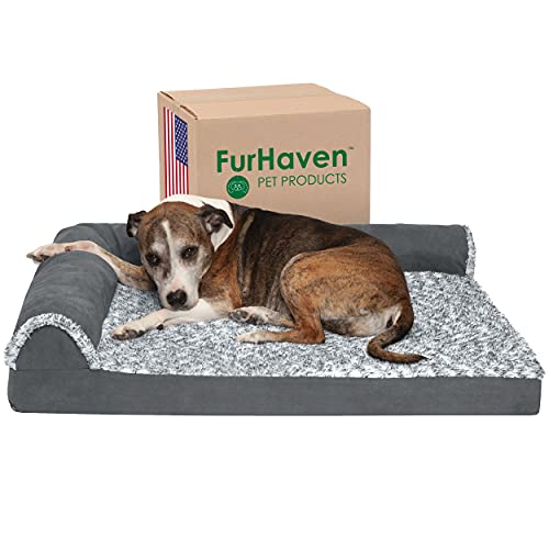 Furhaven Orthopedic Pet Bed for Dogs and Cats