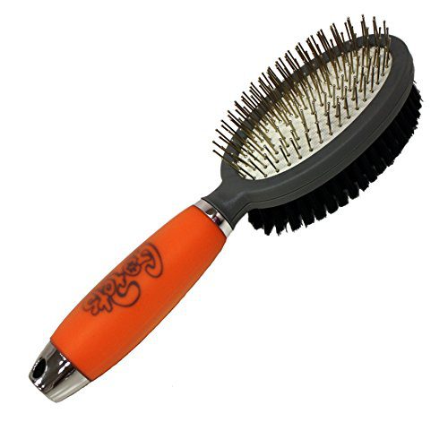 Double Sided Pin & Bristle Brush for Dogs & Cats