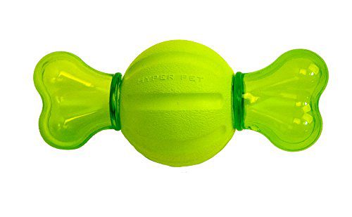 Hyper Pet Dura-Squeaks Bony Ball Dog Toy