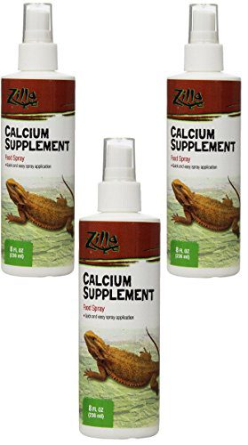Reptile Health Supplies Calcium Supplement Food Spray