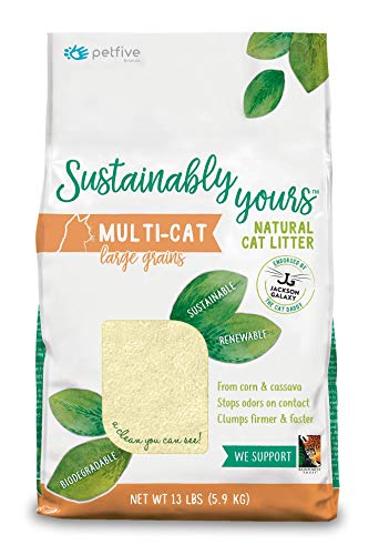 Petfive Sustainably Yours Natural Cat Litter
