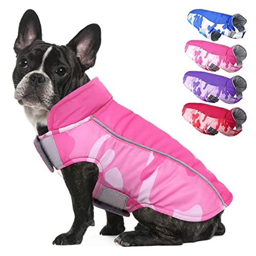 Reflective Dog Coat Camo Warm Dog Jacket