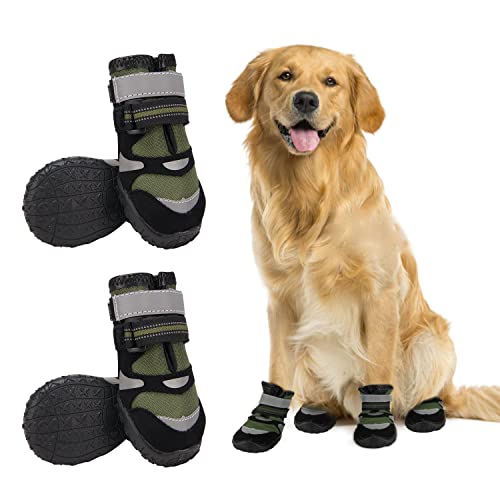 Dog Booties for Large Medium Dogs