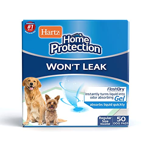 Hartz Home Protection Unscented Odor Eliminating Gel Dog Pads