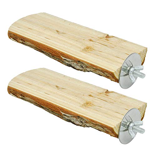 Wooden Platfor Parrot Cage Perch