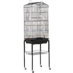 Yaheetech 64-inch Open Play Top Rolling Bird Cage