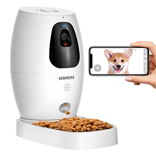 Night Vision Smart Pet Camera with Treat Dispenser