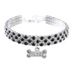 RayMinsino Pet Collar with Diamonds