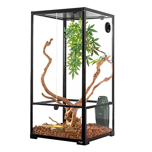 Glass Chameleon Cage Reptile Terrarium 48 Gallon