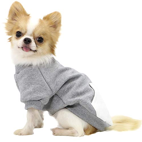 LOPHIPETS Dog Warm Cotton Sweatshirts for Small Dogs