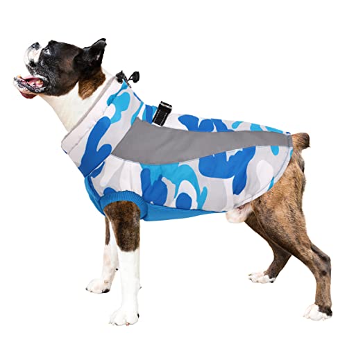 ASENKU Dog Winter Coat with Zipper