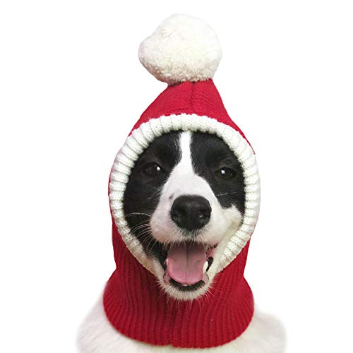 Christmas Dog Hat Costume for Large Medium Dog