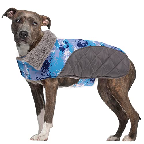 Cold Weather Dog Jacket with Furry Collar