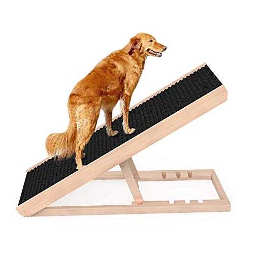 SASRL Adjustable Pet Ramp for All Dogs and Cats