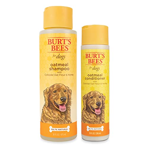 Burt's Bees for Dogs Oatmeal Dog Shampoo and Conditioner