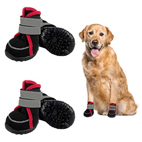 Dog Boots Waterproof Pet Shoes for Small to Large