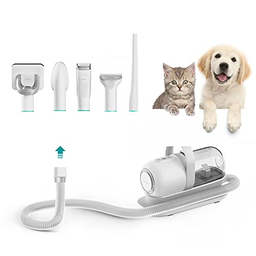 Pet Grooming Kit & Vacuum Suction 99% Pet Hair