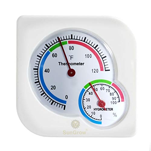 Dual Thermometer & Hygrometer for Terrariums and Reptile