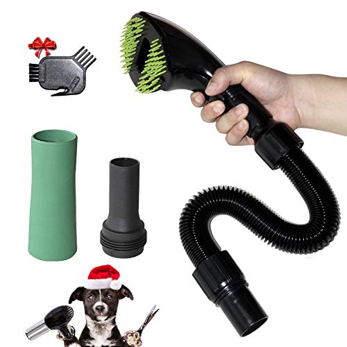 Dogs and Cats Pet Vacuum Grooming Brush Hair Shedding Deshedding