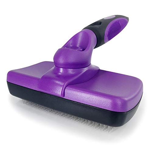 FIOVIEL Self Cleaning Slicker Brush for Dog and Cat