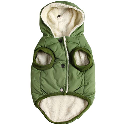 Vecomfy Fleece Lining Extra Warm Dog Hoodie in Winter