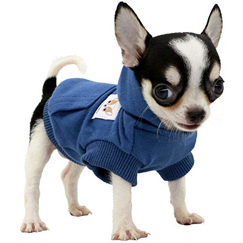 Cotton Hoodies Sweatshirts for Small Dogs
