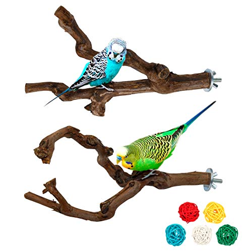 S-Mechanic 2 Packs Parrot Bird Perches