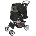 Foldable Pet Dog Stroller for Cats and Dog