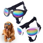 2 Pcs Dog Goggles Dog Sunglasses Adjustable Strap