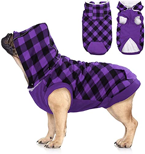 Dog Winter Coat/Hoodie With Removable Hat