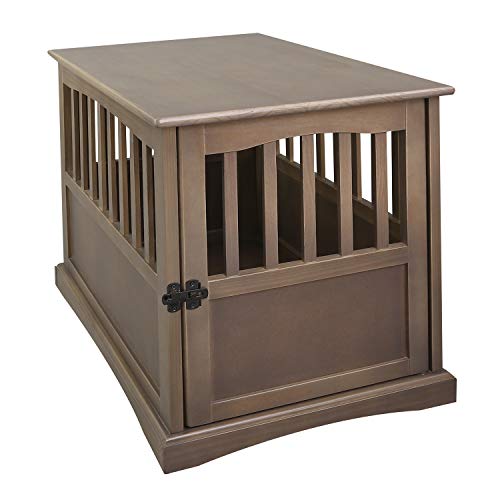 Casual Home Medium Wooden Indoor Pet Crate