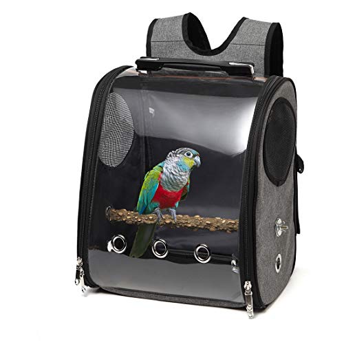 Bird Parrot Backpack Carrier Travel Bag