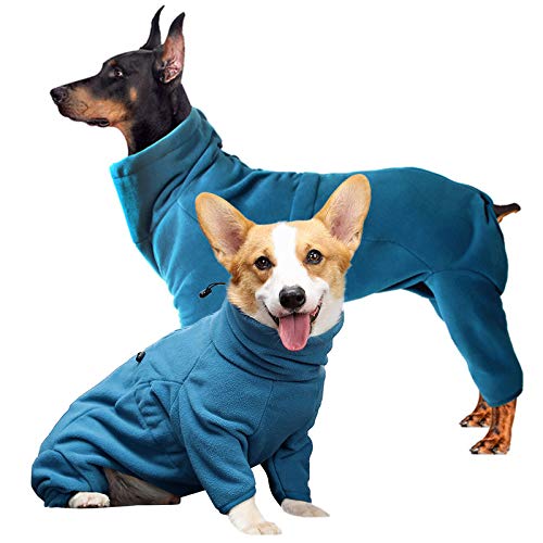 Dog Winter Coat Soft Fleece Pullover Pajamas
